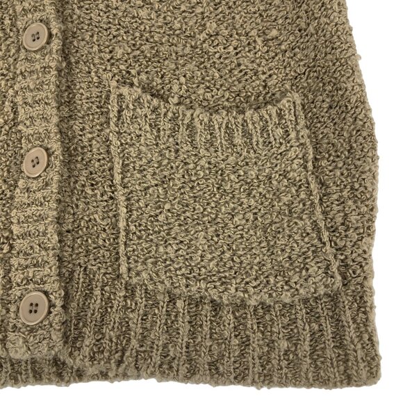 The Broadway Vintage Acrylic Gold Button-Down Cardigan Size L - Picture 4 of 6